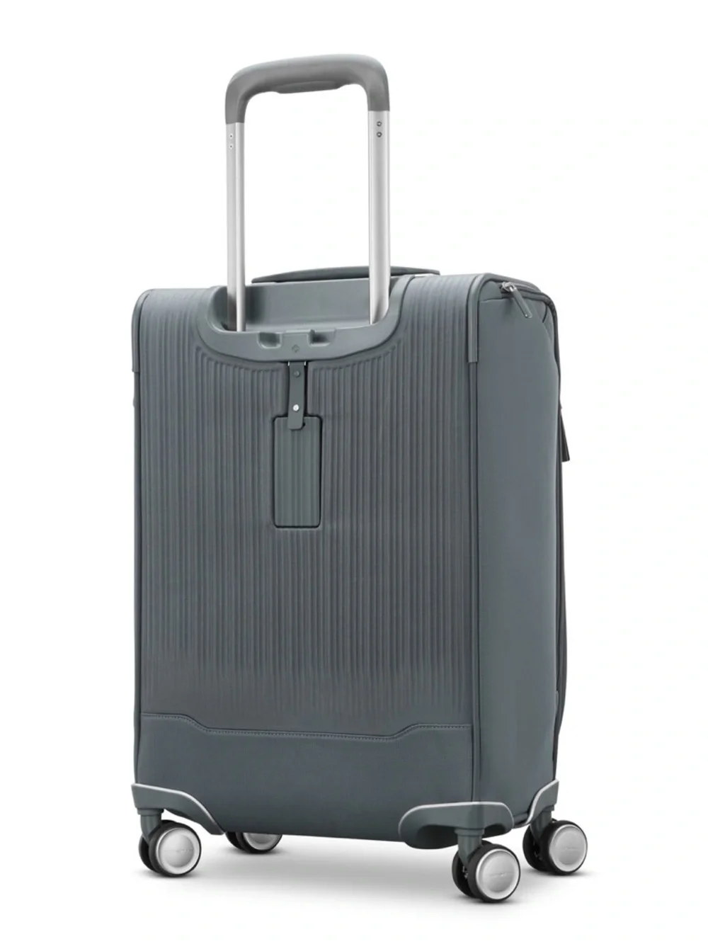 Samsonite Silhouette 18 Softside Spinner Slate Gray Carry-On Spinner suitcase